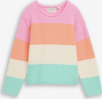 TOM TAILOR Pullover in Mischfarben: Vorderseite