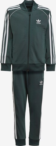 ADIDAS ORIGINALS Jogging ruhák 'Adicolor Sst' - zöld: elől