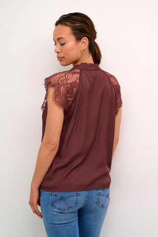 Camicia da donna 'Nola' di Cream in marrone
