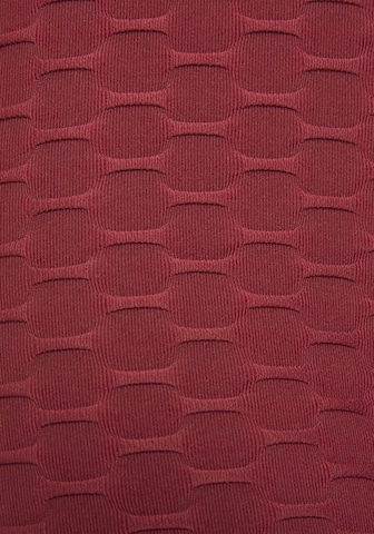 VIVANCE Skinny Sportsbukser i rød