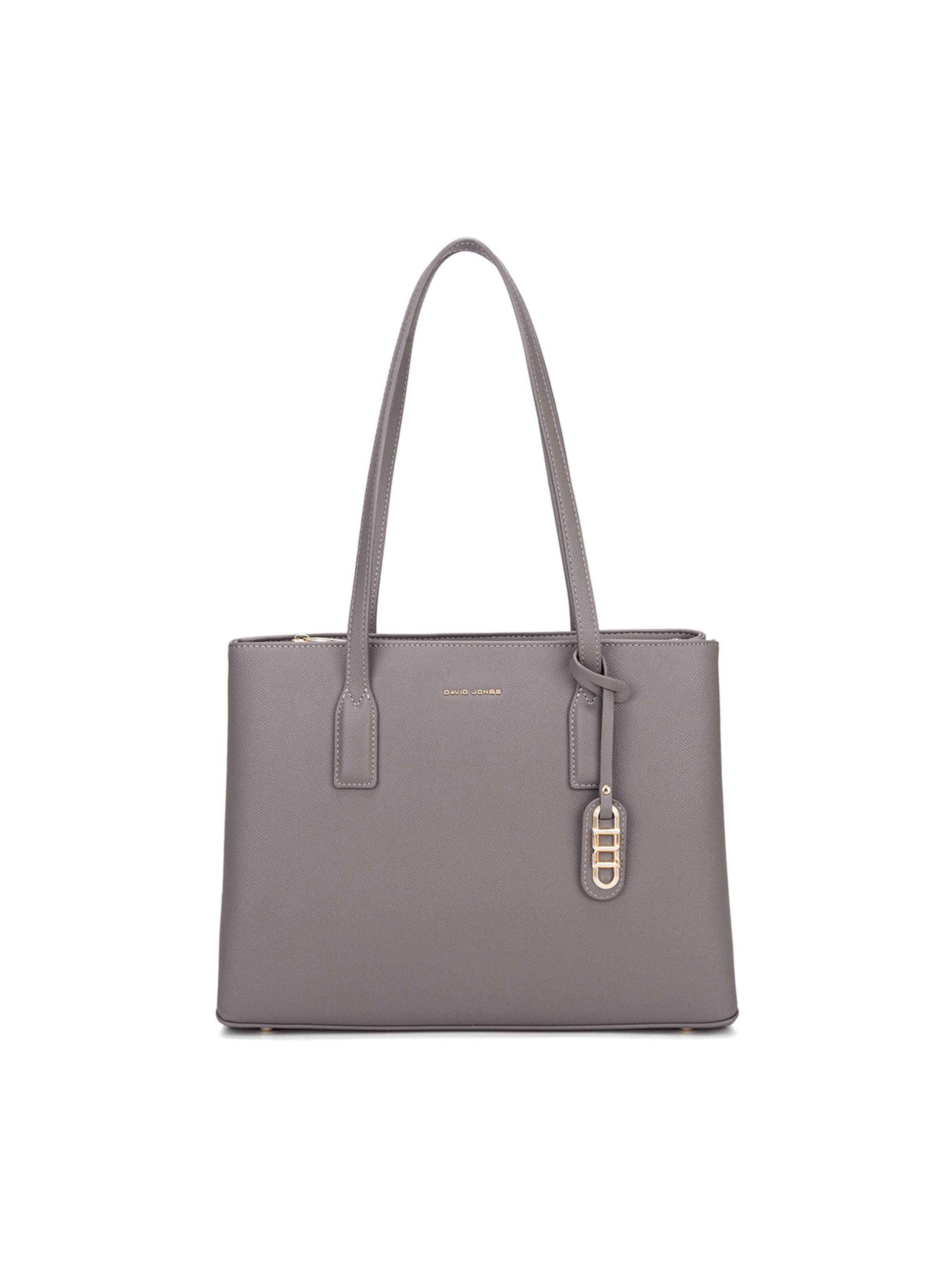 Shopper di David Jones in grigio: frontale