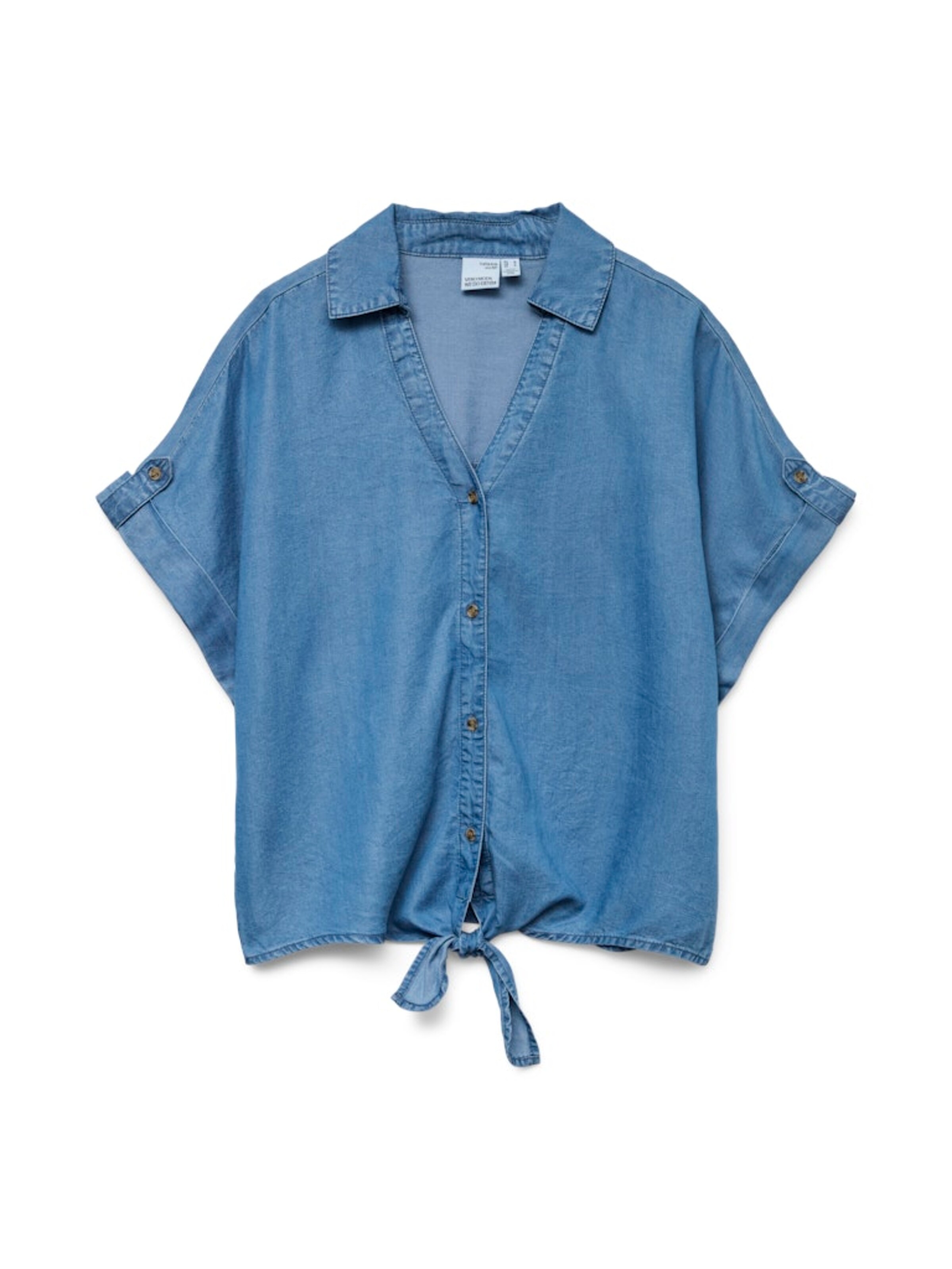 Camicia da donna 'FLEUR' di VERO MODA in blu: frontale
