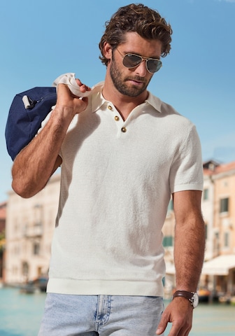 JOHN DEVIN Koszulka w kolorze biały: przód