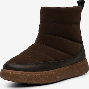 WODEN Snowboots 'Isa' in Bruin: voorkant