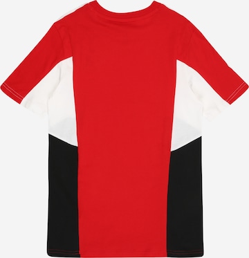 ADIDAS SPORTSWEAR Performance Shirt 'Colorblock 3-Stripes  Fit' in Red