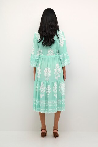 Robe-chemise 'Koren' Cream en bleu