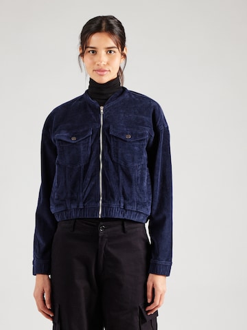 Noisy may Between-Season Jacket 'NMCORD' in Blue: front