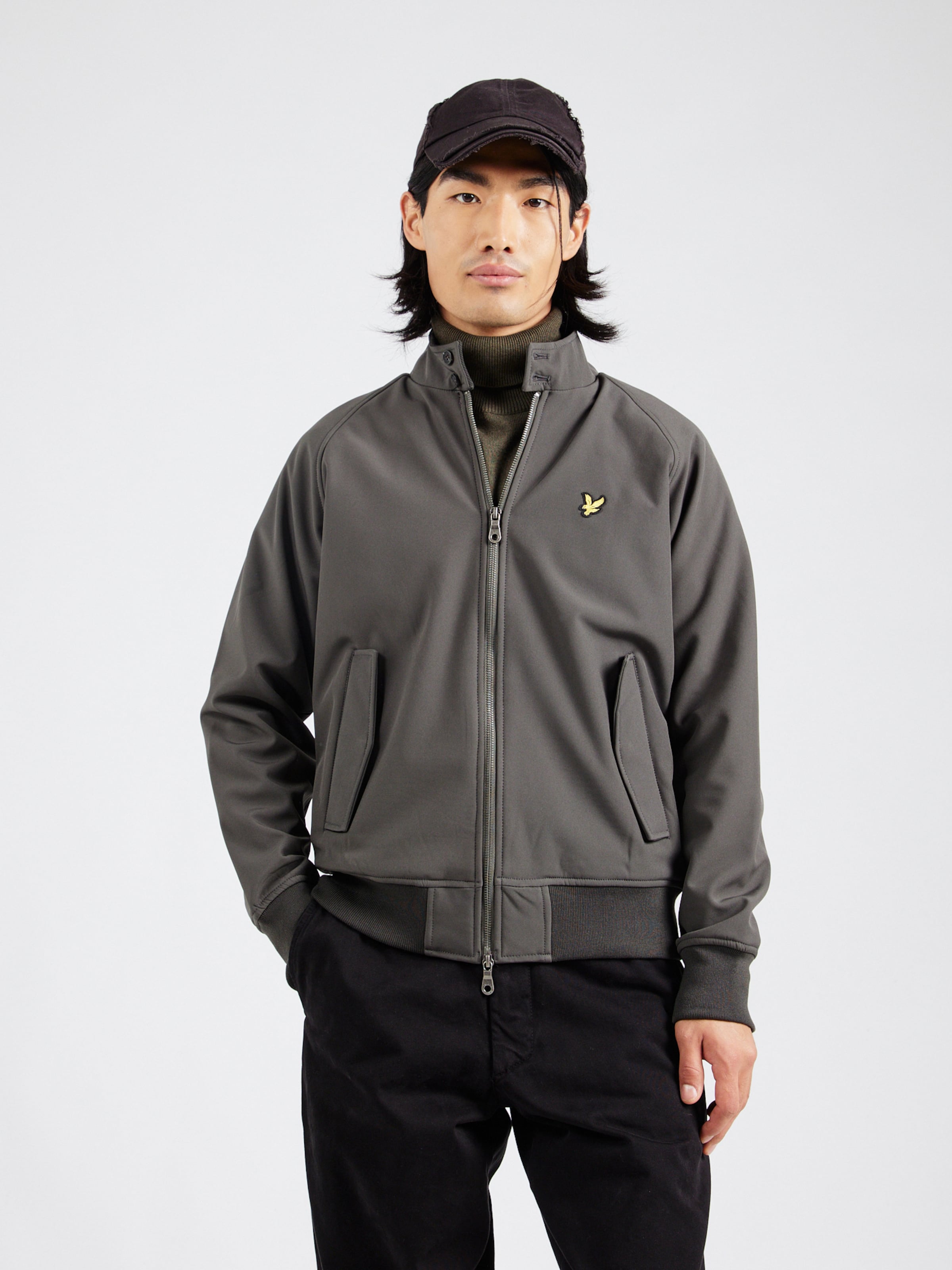 Dark grey harrington jacket discount