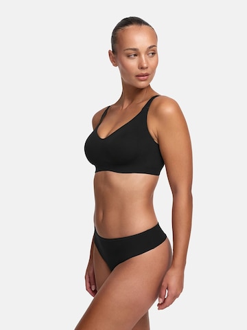 Push-up Soutien-gorge 'Seamless Compact Push-Up BH' cfab (formerly creamy fabrics) en noir