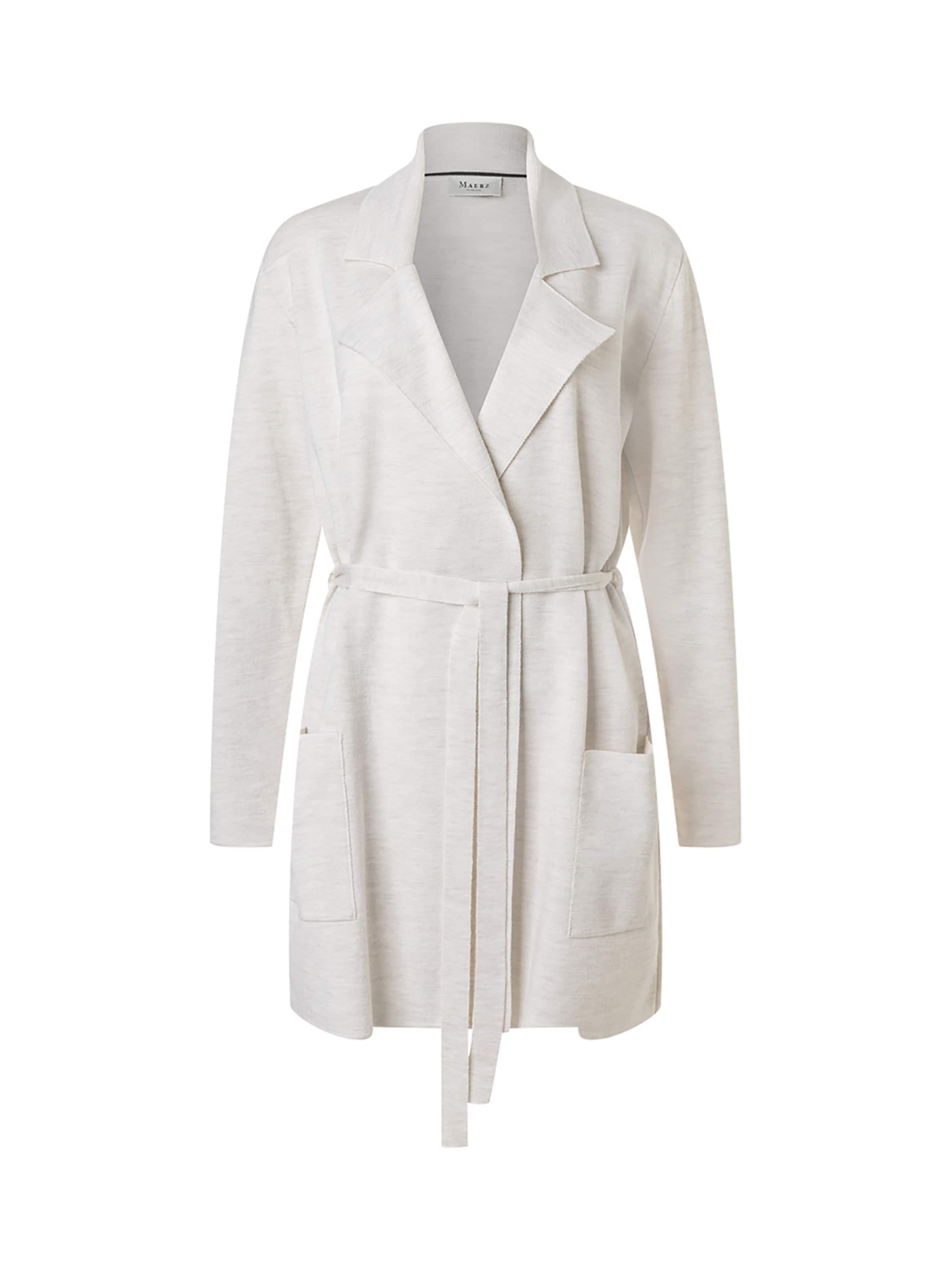 Cardigan MAERZ Muenchen en blanc : devant