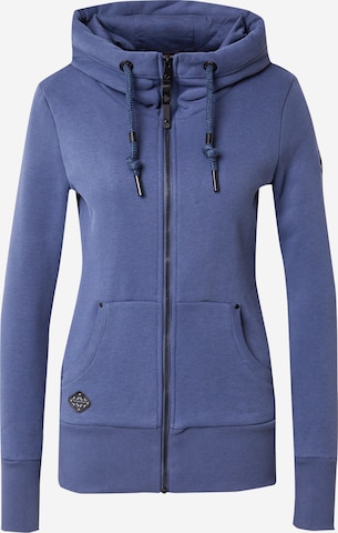 Ragwear Sweat jacket 'NESKA' in Blue: front