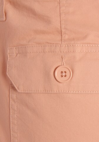 Regular Pantalon LASCANA en orange