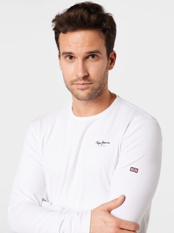 T-Shirt Pepe Jeans en blanc