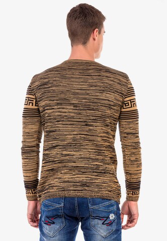 CIPO & BAXX Sweater in Brown