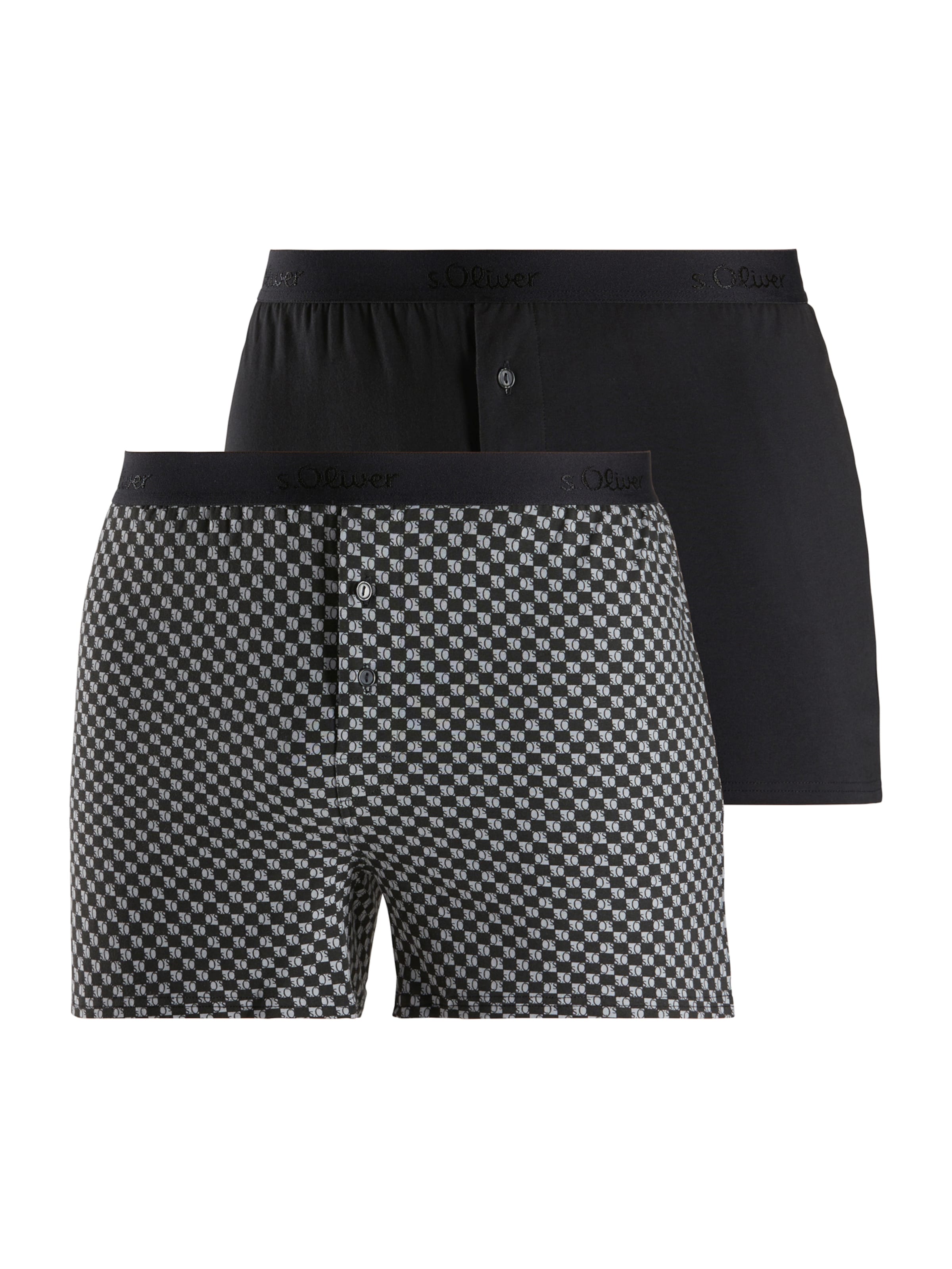 s.Oliver Boxer shorts in Grey: front