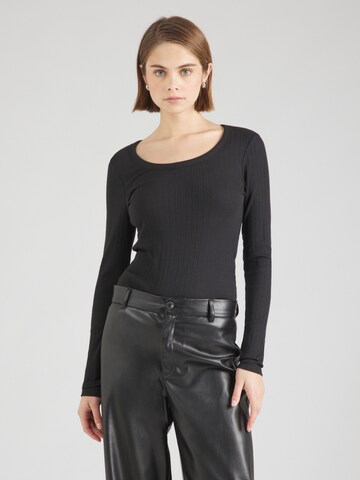 Maglietta 'VMMINNA' di VERO MODA in nero: frontale