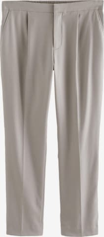 Next Slim fit Trousers with creases in Beige: front