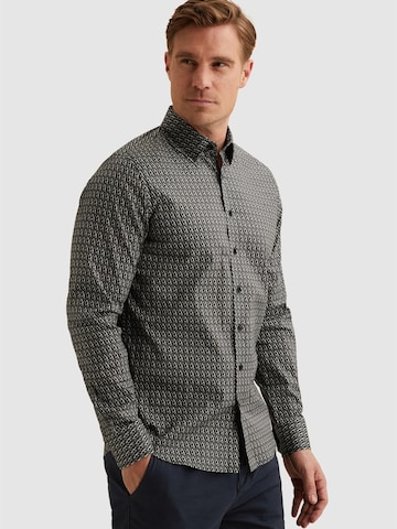 Coupe regular Chemise 'Shirt with allover print and button closure' VANGUARD en vert