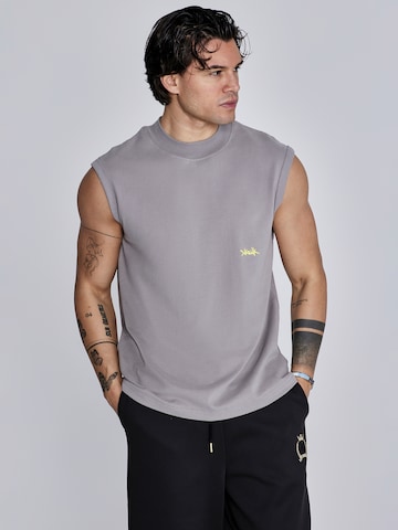 SikSilk Shirt in Grau: Vorderseite