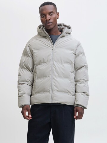 JACK & JONES Зимняя куртка 'JJESOHO' в Серый: спереди