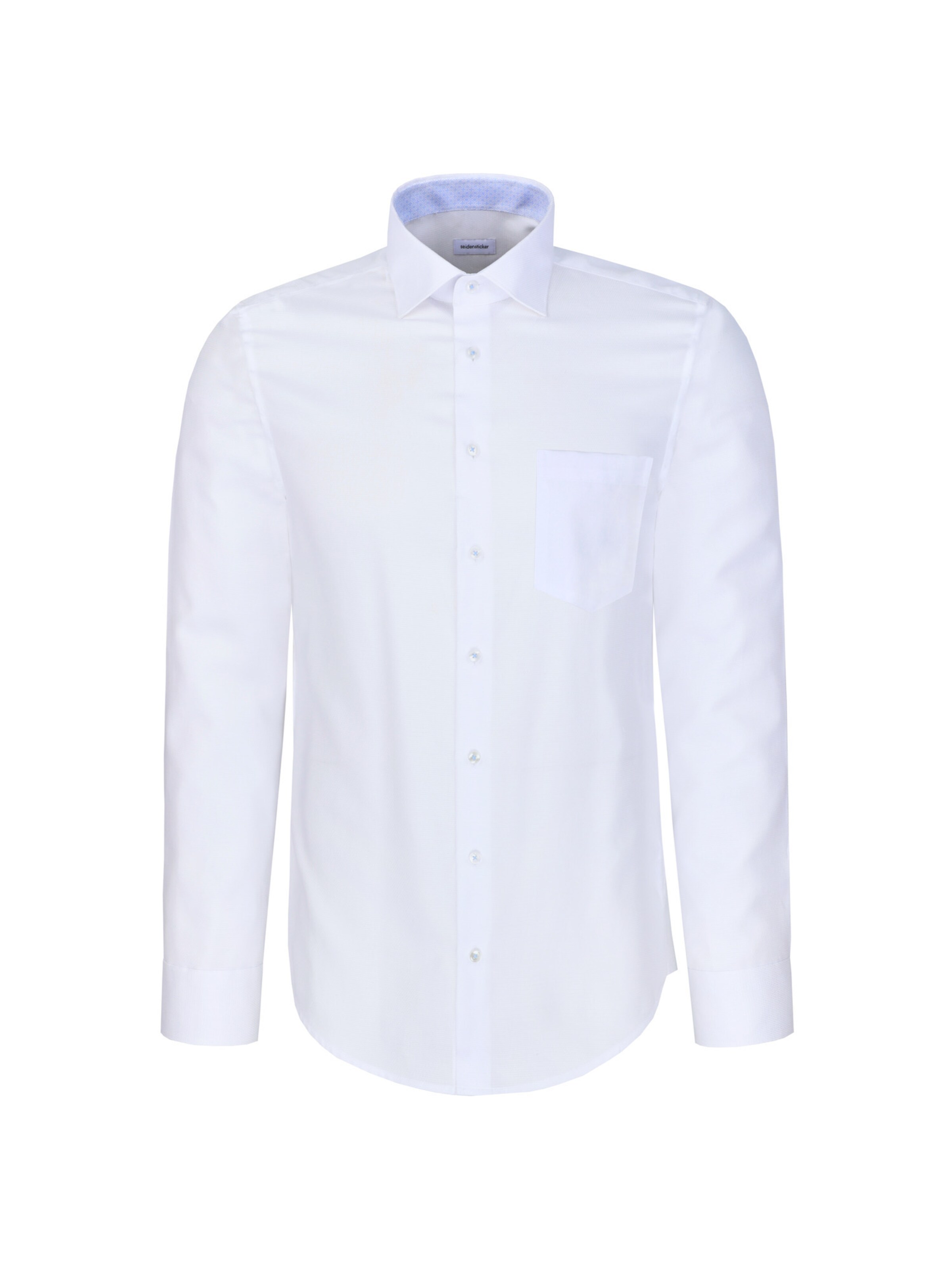 Coupe regular Chemise business SEIDENSTICKER en blanc : devant