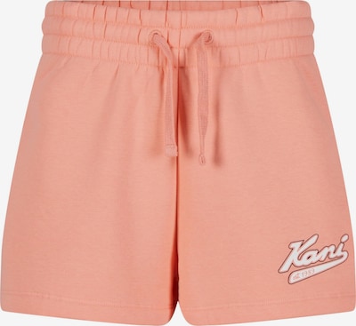 Karl Kani Housut värissä koralli / valkoinen, Tuotenäkymä