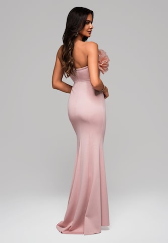 Ombre Evening dress in Pink