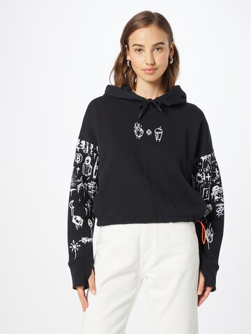 Bogner Fire + Ice Sweatshirt 'COSA' in Zwart: voorkant