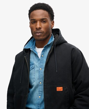Superdry Tussenjas in Bruin