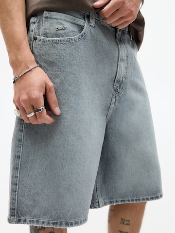Baggy Jeans de la Pull&Bear pe gri