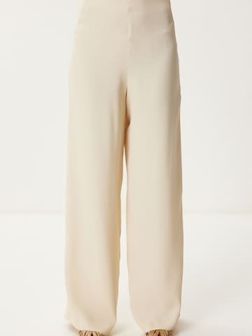 Happiness İstanbul Широкий Штаны в Бежевый: спереди