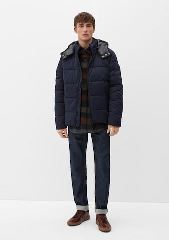 s.Oliver Winter Jacket in Blue