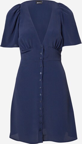 Robe-chemise 'Carola' Gina Tricot en bleu : devant