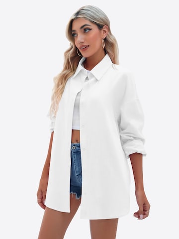 Imily Bela Bluse in Weiß: Vorderseite