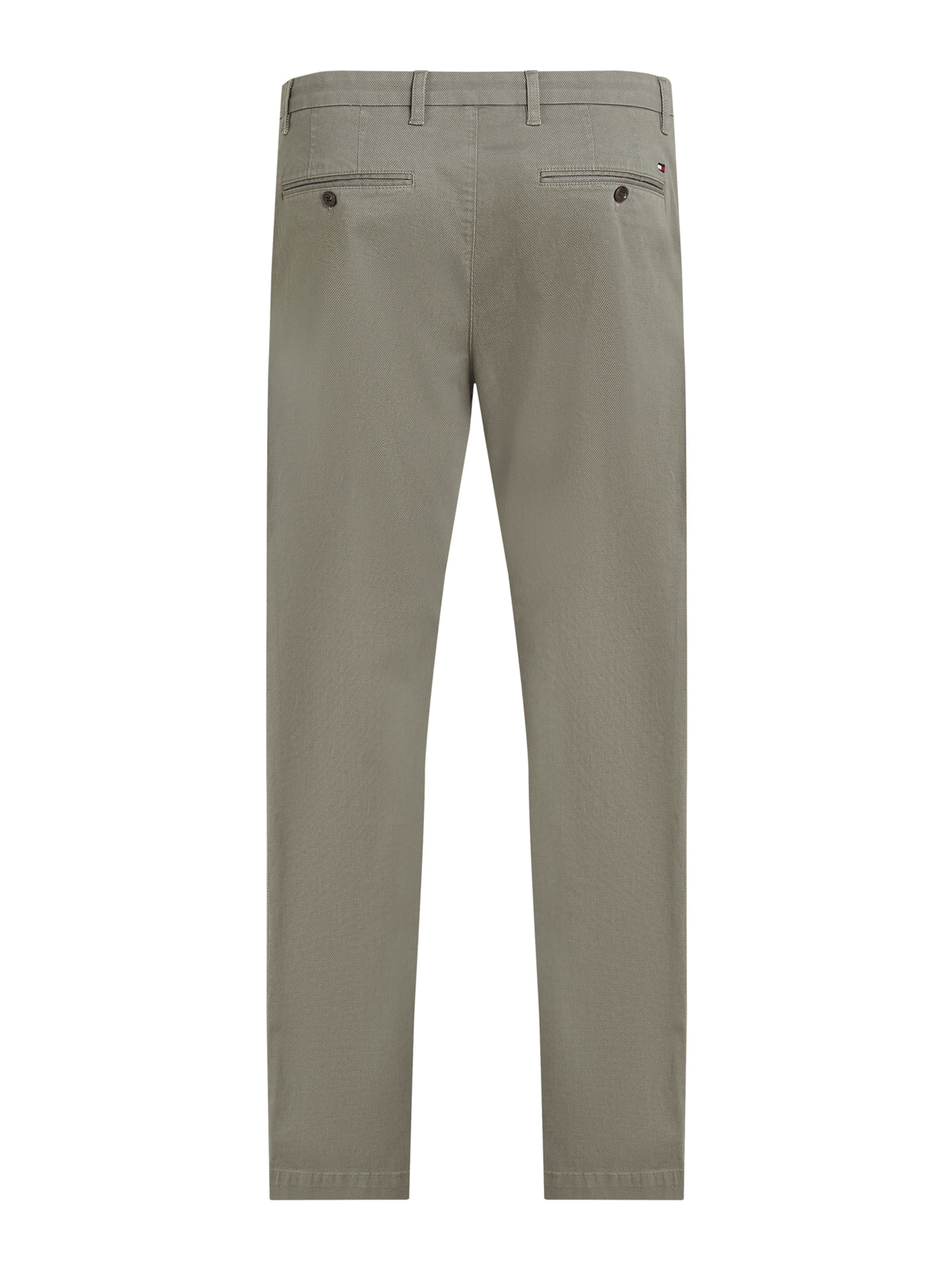 TOMMY HILFIGER Обычный Брюки-чинос 'DENTON' в Серый: сзади