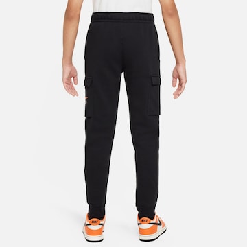 Nike Sportswear Дънки Tapered Leg Панталон в черно