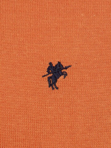DENIM CULTURE Knit Cardigan 'Lorenz' in Orange