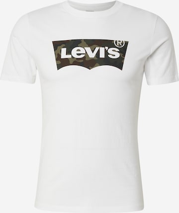 LEVI'S ® - regular Camiseta 'Original Housemark Tee' en blanco: frente