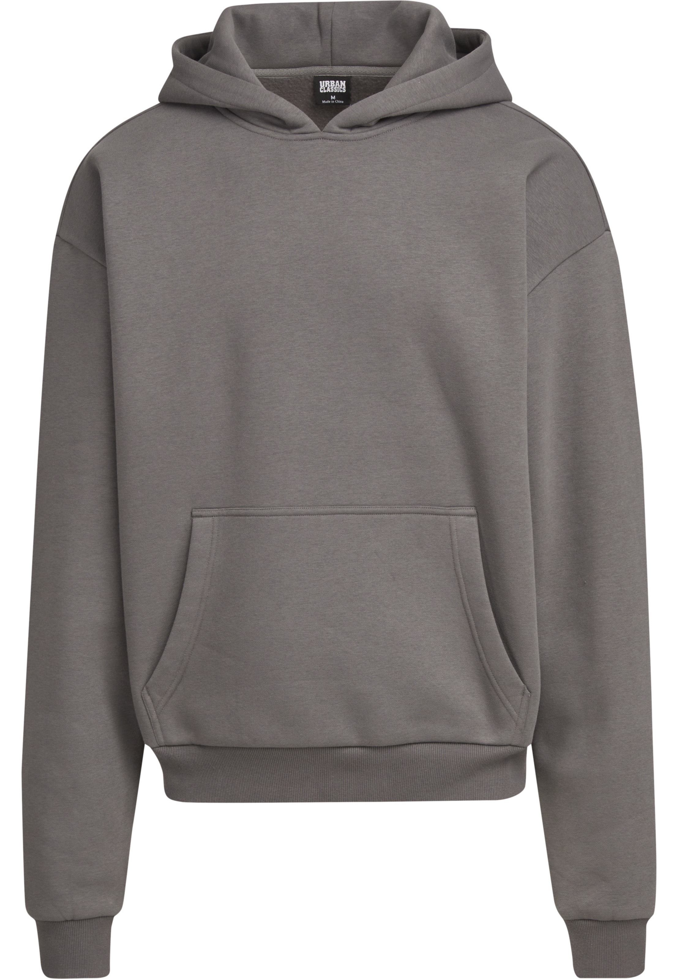 Felpa di Urban Classics in grigio: frontale