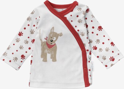 Baby Sweets Shirt in de kleur Beige / Rood / Wit, Productweergave