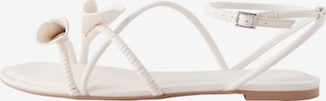 Next Páskové sandály 'Forever Comfort' – bílá: přední strana