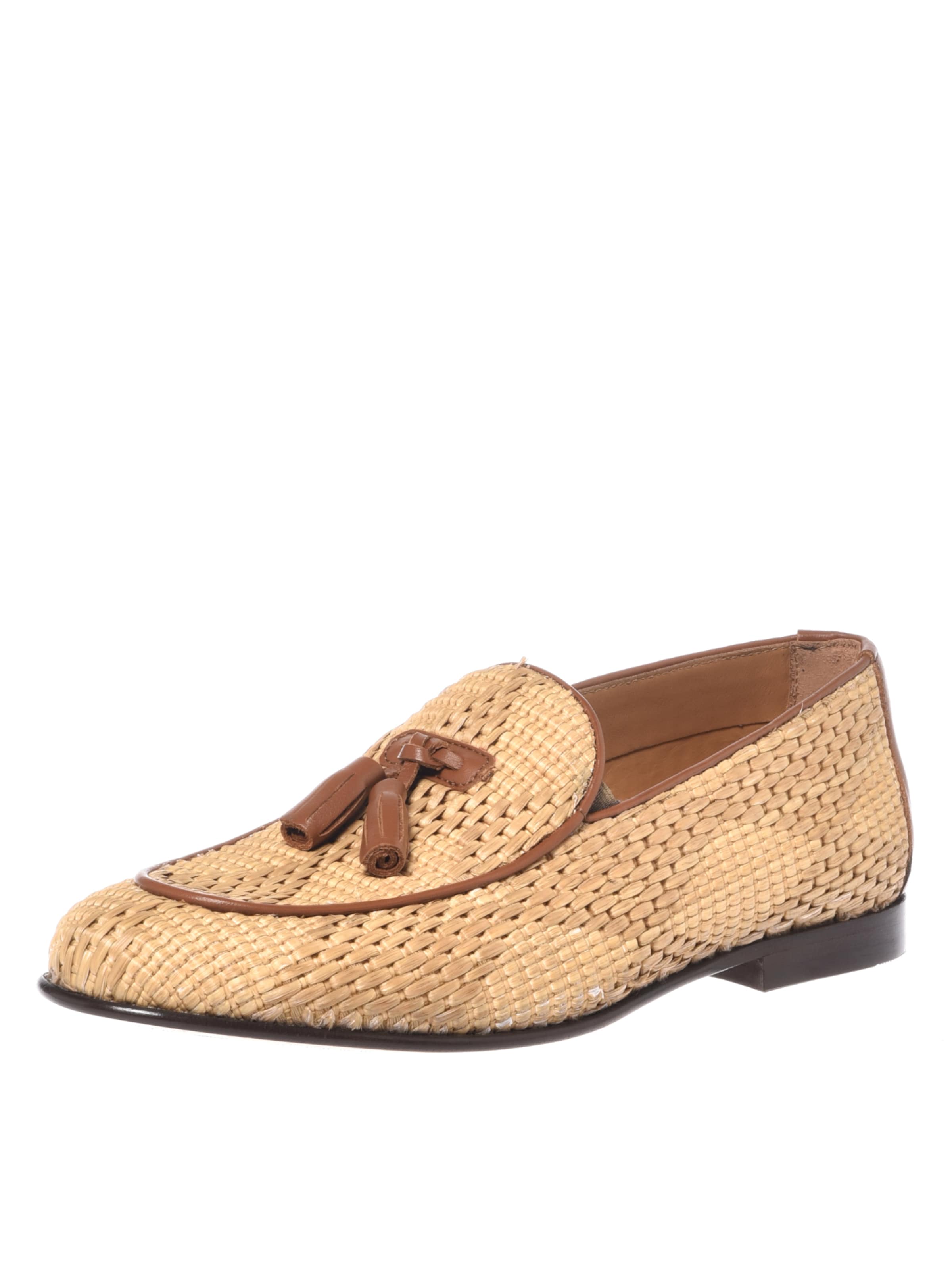 BALDININI Moccasins in Beige: front