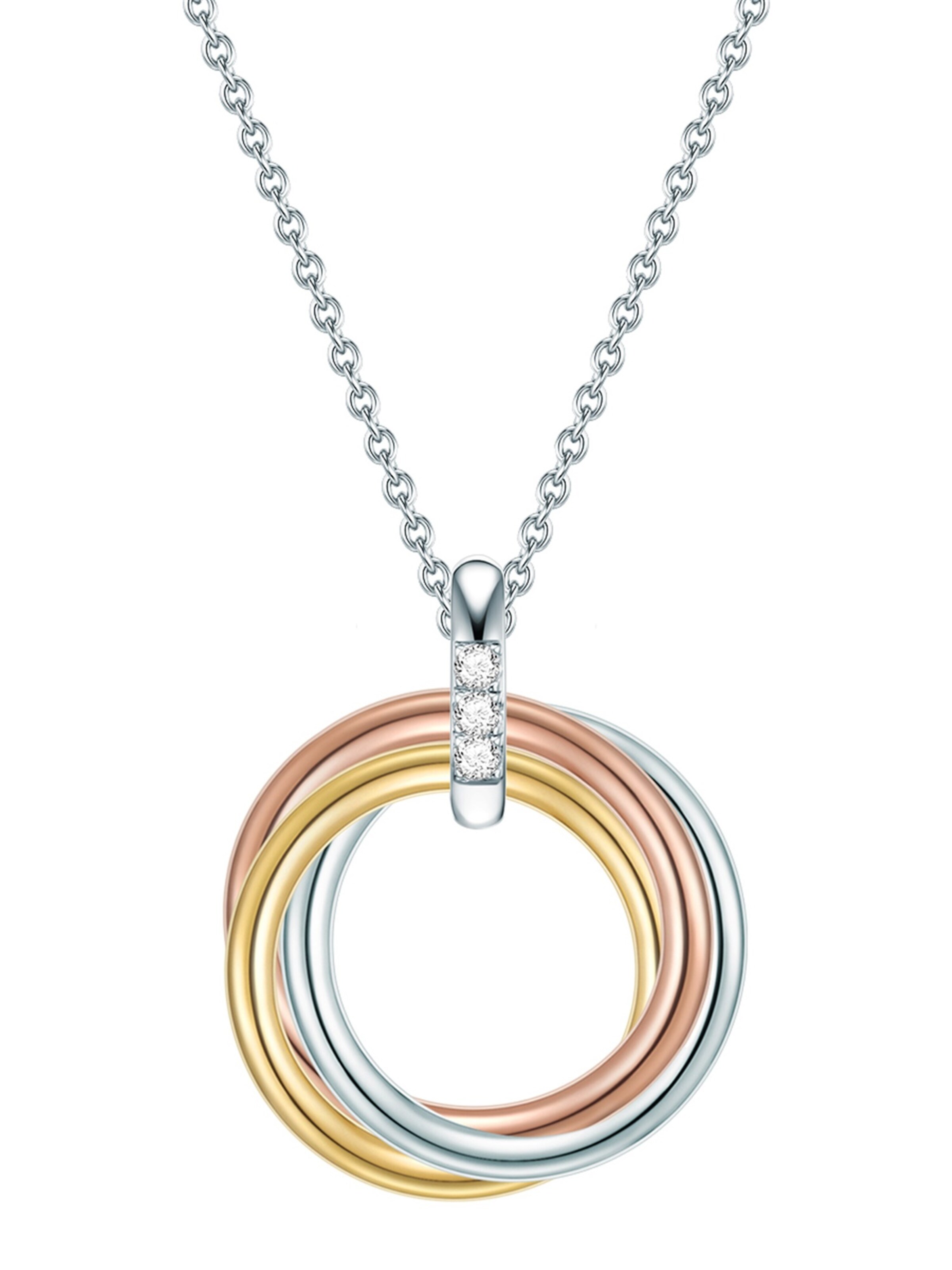 Lulu & Jane Ketting in Zilver: voorkant