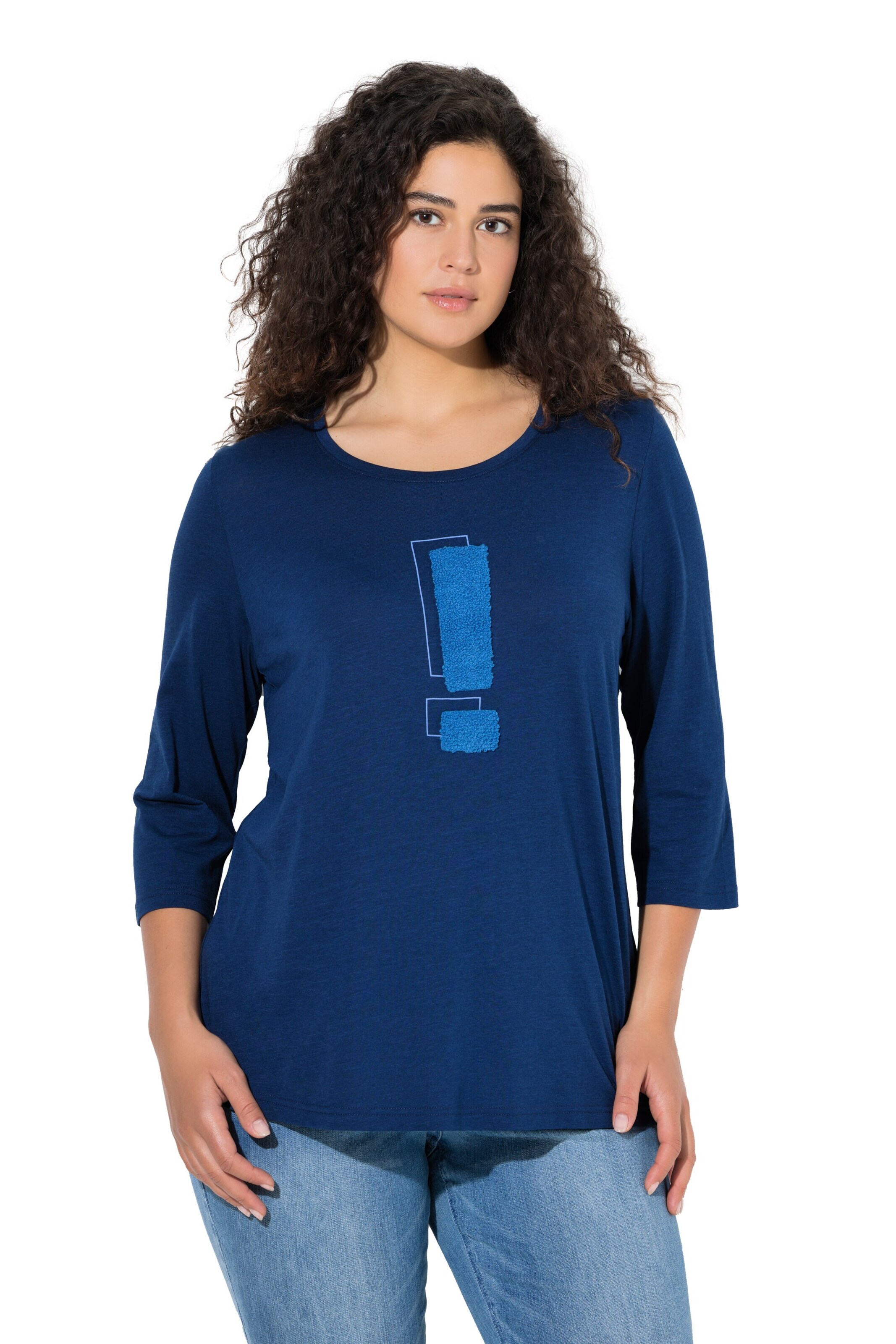 Ulla Popken Shirt in Blue: front