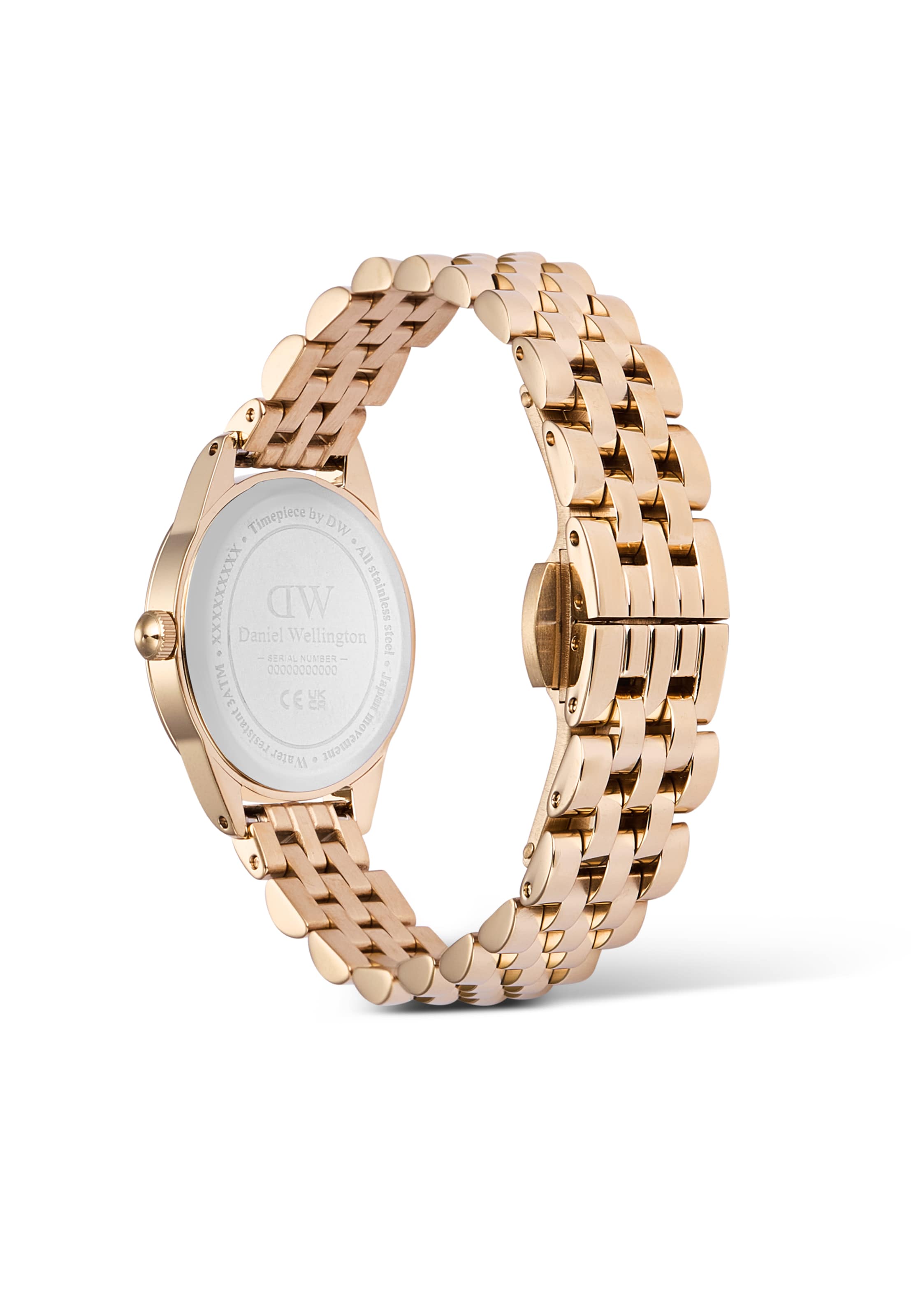 Daniel Wellington Analoog horloge 'OPHELIA MINI' in Goud