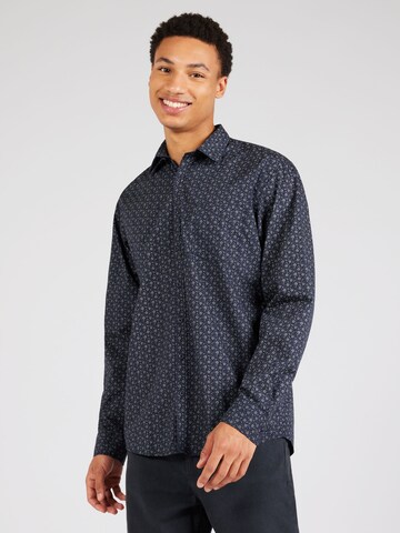 Jack's Regular fit Button Up Shirt in Blue: front