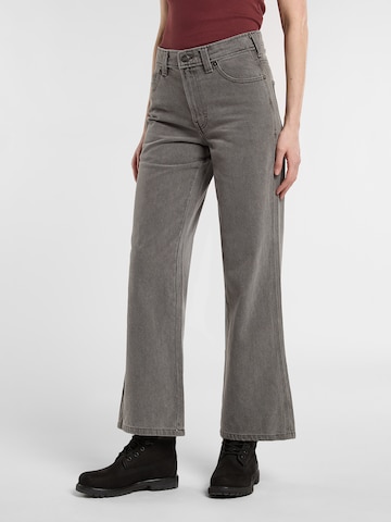 DICKIES Bootcut Džínsy 'Bridger' - Sivá