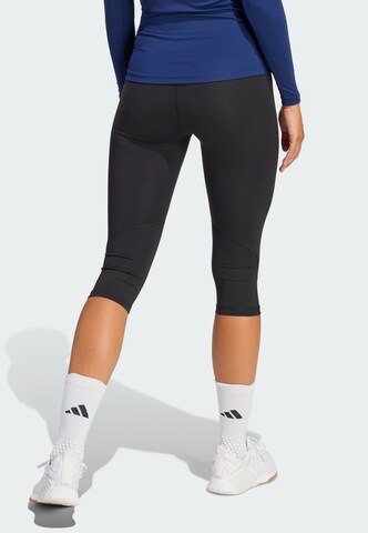 Skinny Pantalon de sport ADIDAS PERFORMANCE en noir