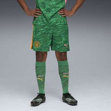 PUMA Loosefit Sportbroek 'Manchester City 25/26' in Groen: voorkant