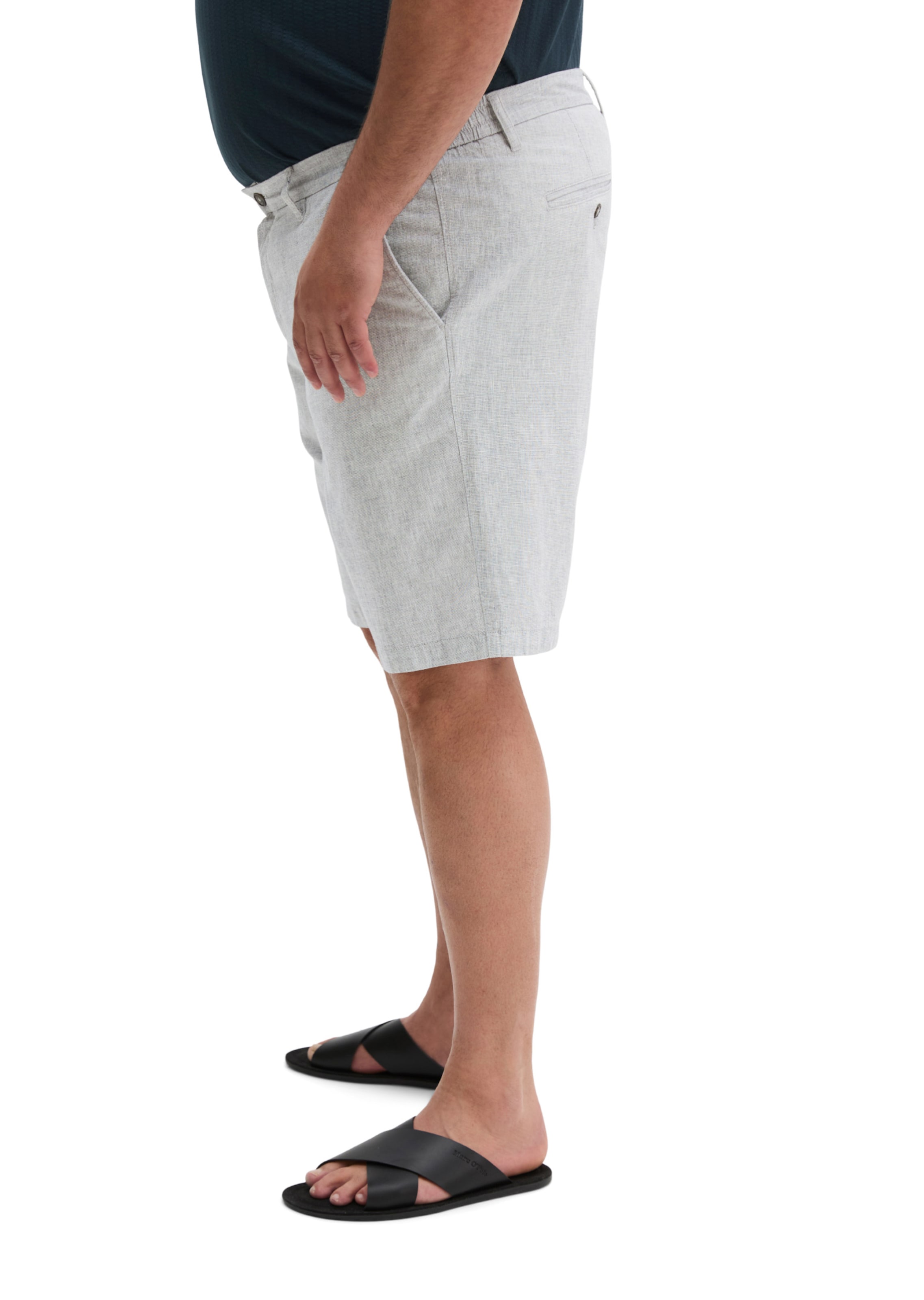 Marc O'Polo Regular Trousers 'Reso' in Blue